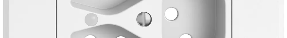 Kit de montage ENC EDIZIO.liv SNAPFIX® pour 3×T13 avec lentille frontale bc 