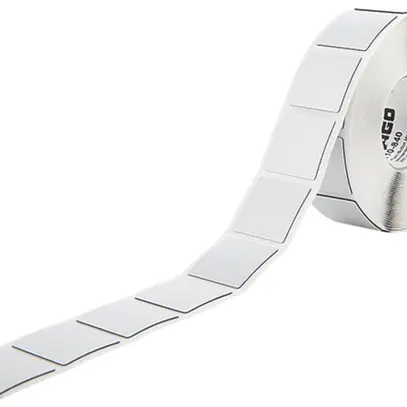 Beschriftungsschild WAGO 210-840, 27×27mm, unbedruckt silber, 250Stk/Rolle 