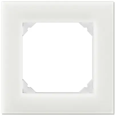 Intestazione INC EDIZIO.liv prestige SNAPFIX® 1×1 94×94mm vetro bianco 