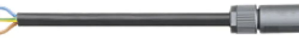 Anschlussleitung Wieland RST16I3KS-S 15 10SW 1m 3L 1.5mm² schwarz 