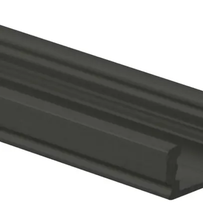 Profilé apparent DOTLUX type 1 aluminium noir 2m 