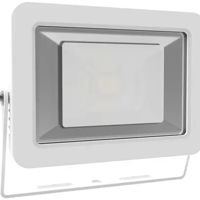 Projecteur LED ELBRO 10W, 800lm, 3000K, angle d.rayon.60°/90°, 1.5m, IP65, blanc 