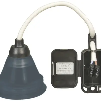 Downlight ELBRO GU10 35W Ø79mm grigio 