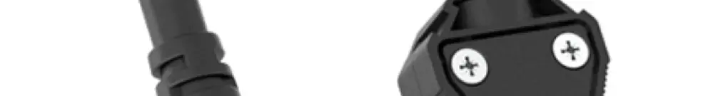 Cavo di raccordo BACHMANN PVC 3×1mm² spina T12 presa mobile GST18-3 3m nero 