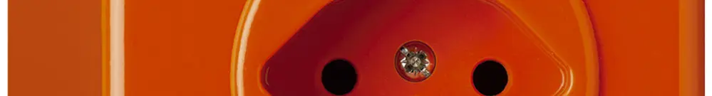 Prise AP basico type 13 orange h=54mm 