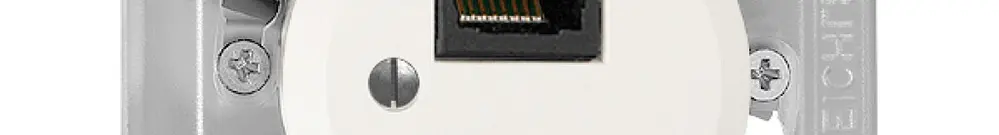 EB-Dose 1×RJ45/u 8P weiss R&M swissline 