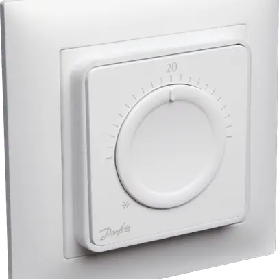 Raumthermostat Icon Standard, UP Unterputz mit Einstellrad 230V, Heizen 