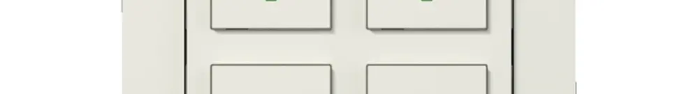 Senseur/jalousie 2/1×SIDUS E free@home wireless, blanc 