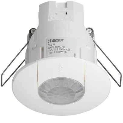 Rilevatore di presenza INS 360° Hager DALI/DSI 