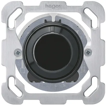 Variateur rotatif station secondaire ENC Hager basico BM noir 