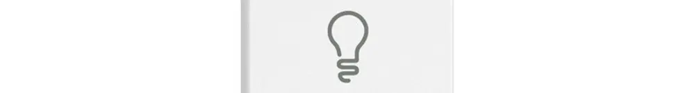 Taste 1/2 EDIZIO.liv Wiser mit SNAPFIX® horiz.mit Symbol Licht ws 