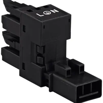 Répartiteur H WINSTA MINI 890 3L 1 fiche/2 prises, noir 