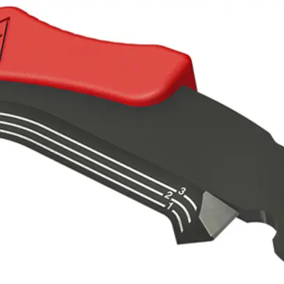 Lame de rechange KNIPEX pour couteau à dégainer 62×30×7mm 12g 