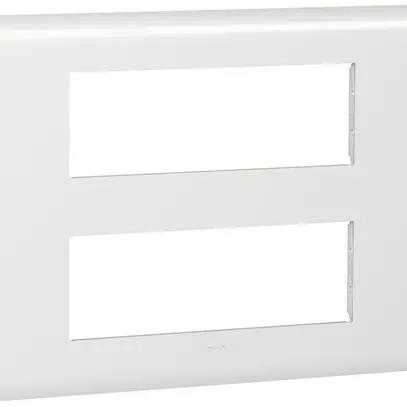 Placca di copertura MOS 2×6 moduli orizzontale bianco 
