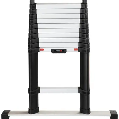 Teleskop-Leiter Telesteps Pro PLICA, 4.10m, 13 Sprossen, 15kg mit Traverse 
