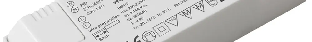 Alimentation LED SLV 21W 2…42V 500mA ON/OFF 