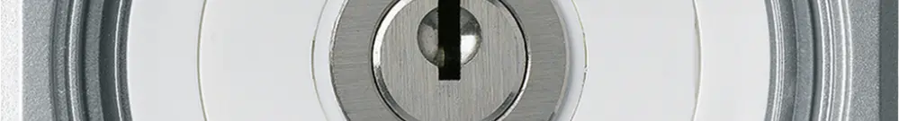 UP-Schlüsselschwenktaster robusto IP55 aluminium mit Deckel 2P Kombi 
