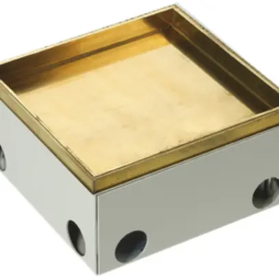 Boîte de tirage Woertz 214×214mm laiton 