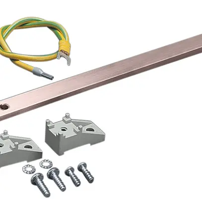 Conducteur plat Rittal DK 7545.000 pour VX/IT cuivre 1345×15×5mm 