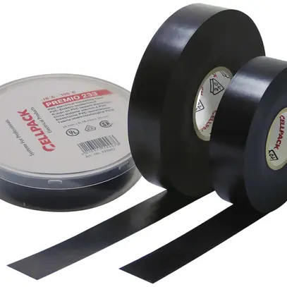 Nastro isolante Premio 233 Cellpack, 0.18×19mm×20m nero 