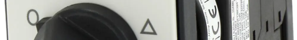 Interruttore stella-triangolo INS Eaton, T0, 20A, 8 contatto 60°, 0-Y-D, 4 unità 