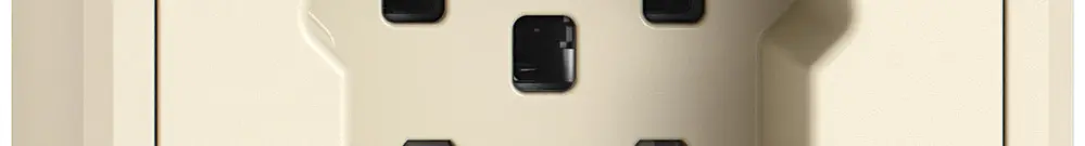 Presa AP EDIZIO.liv SNAPFIX® 1×T25 cr 
