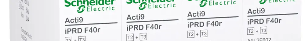 Parasurtension Acti9 iPRD F40r type 2+3 TN-S TT 3P 240V 4UM 