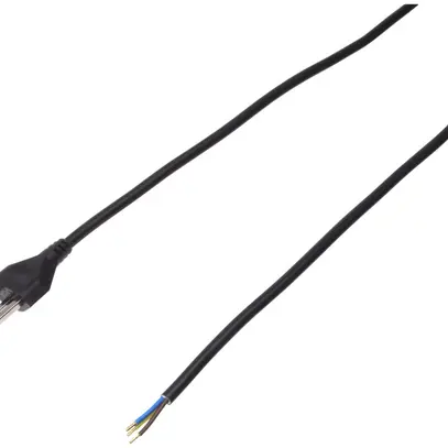 Cavo da rete T23 Td 3×1.5mm² 3m con spina T23 nero 