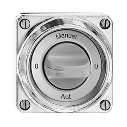 Interrupteur rotatif INC mouil.0-Auto-0-Main 2/1L Al poli à billes 