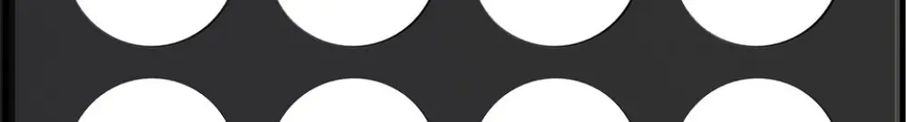 UP-Kopfzeile STANDARDdue 2×4, schwarz 