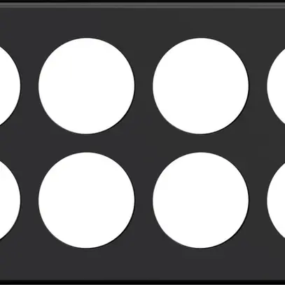 En-tête ENC STANDARDdue 2×4, noir 