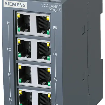 Switch IE Siemens SCALANCE XB008 8×RJ45 10/100Mbit/s unmanaged 