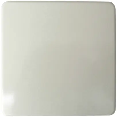 Plaque de recouvrement 2×2 sans alésage blanc 