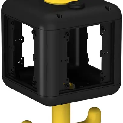 Distributore corrente Bettermann vuoto 140×140×252mm con maniglia 