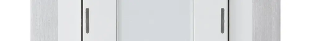 UP-Taster kallysto B KNX 2× RGB LED s/e-link weiss 