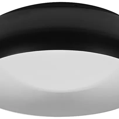 LED-Deckenleuchte LEDVANCE Orbis Livia 16W 1000lm 830 Ø300×95mm schwarz/weiss 
