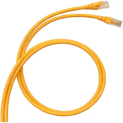 Cavo patch RJ45 Legrand Linkeo C, cat.6A (TIA)  U/UTP+F/UTP AWG26 PVC giallo, 3m 