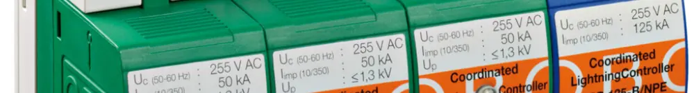 Protection de surtension Bettermann MCD 50-B 3+1 255V 