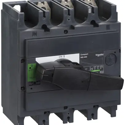 Interupteur de charge Schneider Electric INS 3L 400A avec poignée rotative noir 