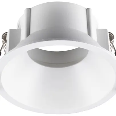 Telaio da incasso SLV NEW TRIA 75 alluminio Ø82×43mm bianco 