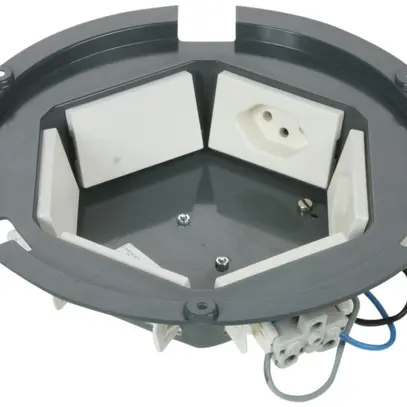 Boîtier d'encastrement Woertz pour DAK 8845/8841 6 FLF horizontal 