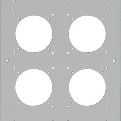 Intestazione INC ELEMENT SNAPFIX® 4×2 225×425mm alluminio 