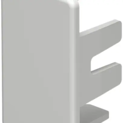 Plaque de fermeture Bettermann pour canal d'installation WDK gris clair 20×35mm 