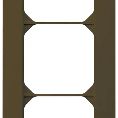 Telaio di copertura INC kallysto.trend 3×1 marrone 94×214mm 