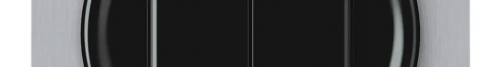 Pulsante KNX INC origin 2×tasti nero 