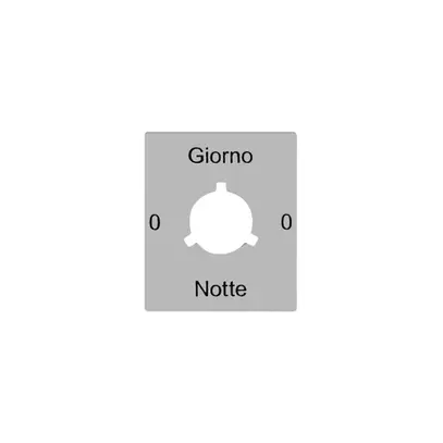 Disco indicatore 0-Giorno-0-Notte per interr.rotativo FLF FH 