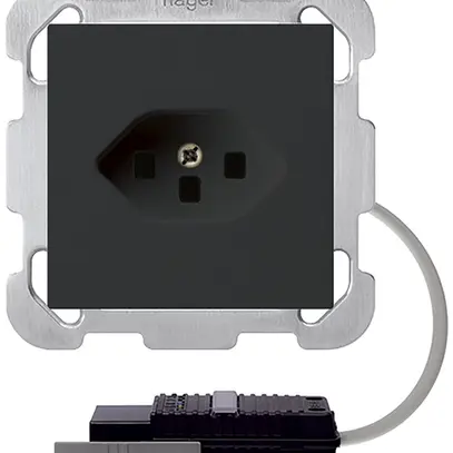 Prise INC T23 kallysto noir adapt. câble rond 5P L1&boîte G2704 