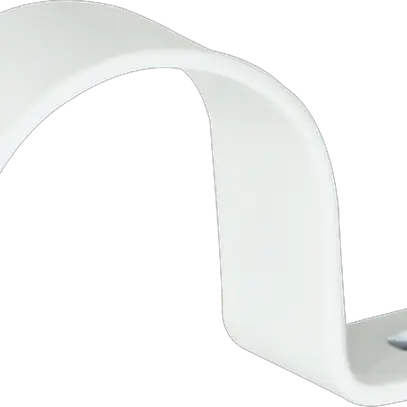 Brida Plica 1 vite M40 acciaio laccato grigio chiaro 
