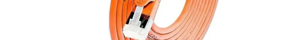 SLIM Patchkabel: U/FTP, 1.0m, orange Cat.6A, LSOH,Klinke nicht brechbar,3.8mm 