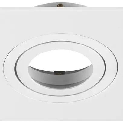 Cadre d'encastrement SLV NEW TRIA 75 aluminium 110×110×26mm blanc 